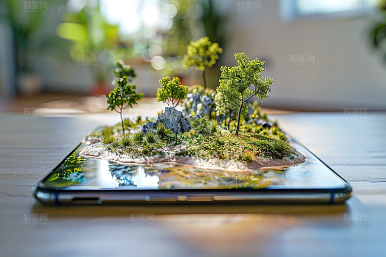 手机VR山水未来VR技术模型