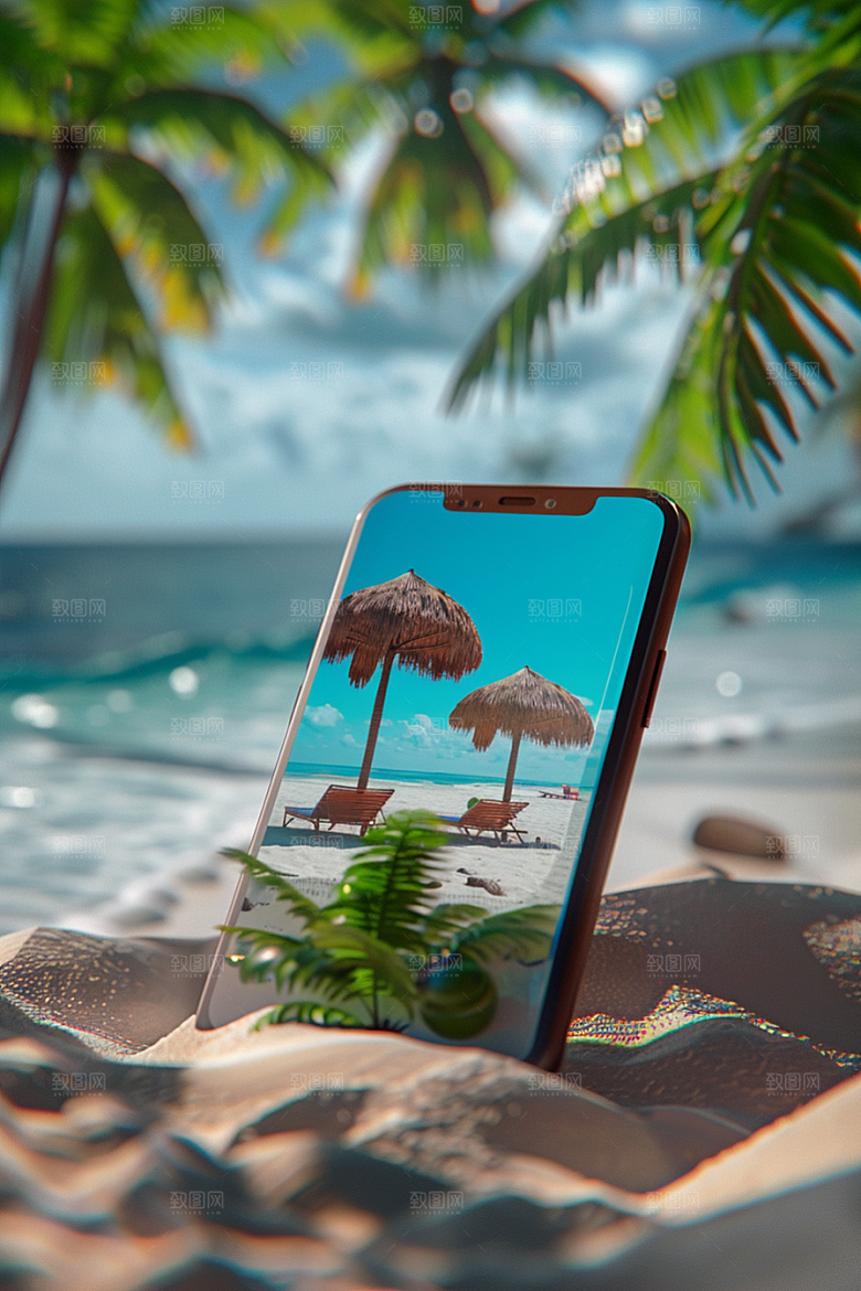 手机VR山水高清自然模型