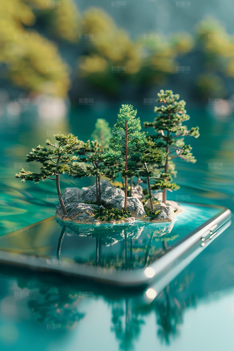 手机VR山水VR技术风光模型