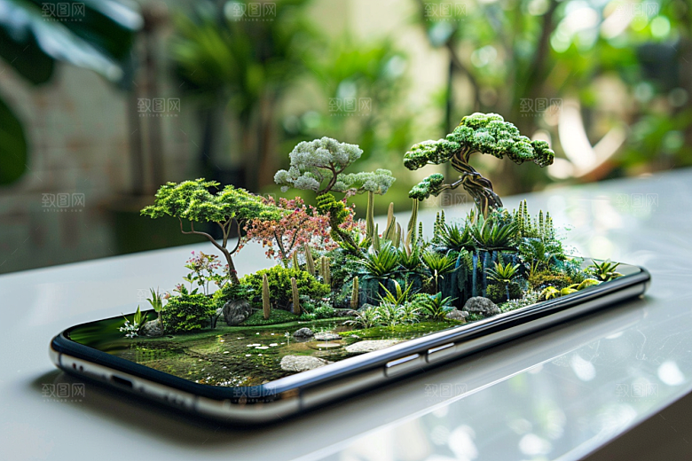 手机VR山水VR技术高清模型