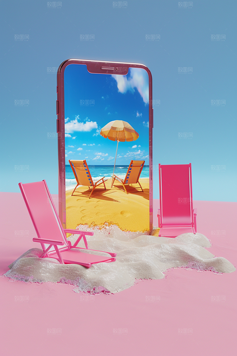手机VR山水立体VR技术模型