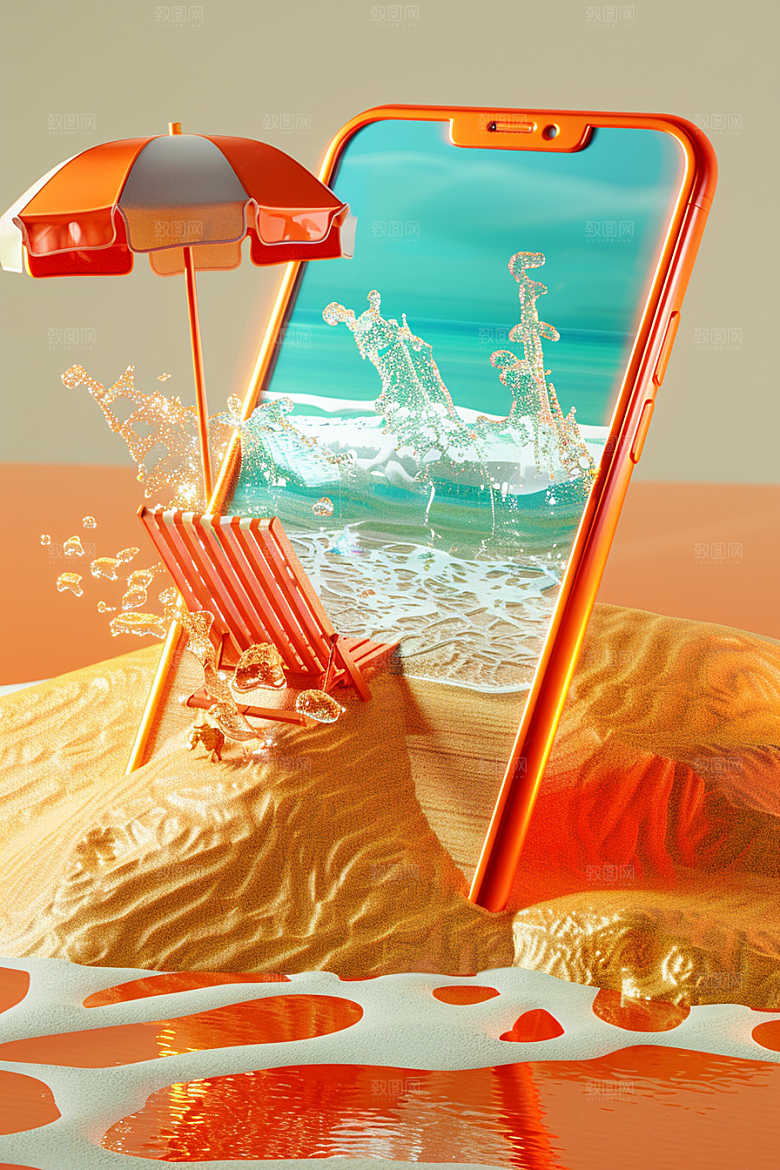 手机VR山水科技立体模型