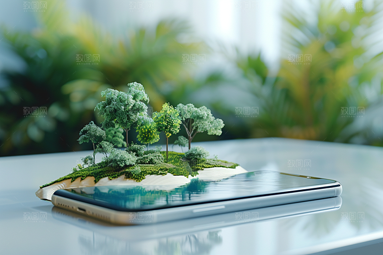 手机VR山水VR技术自然模型