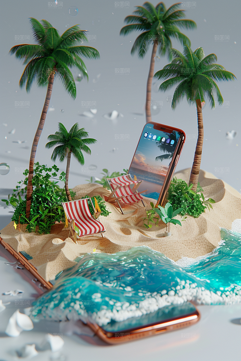 手机VR山水VR技术自然模型
