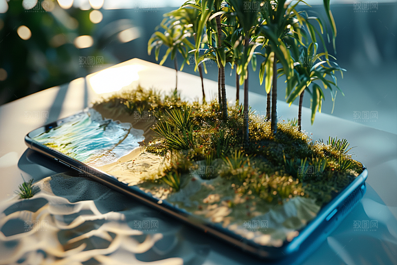 手机VR山水科技虚拟现实模型