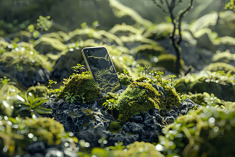 手机VR山水数码设备VR技术模型
