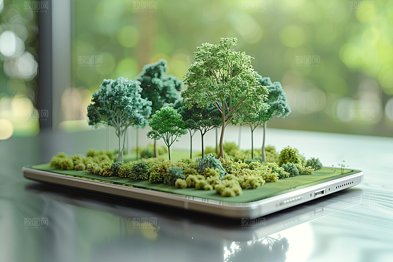 手机VR山水超现实幻想风模型