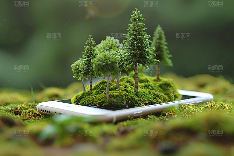 手机VR山水立体高清模型