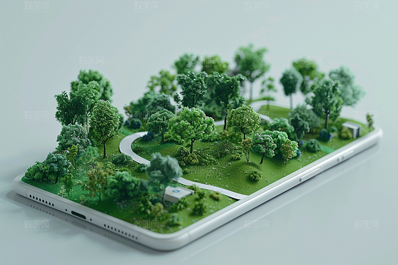 手机VR山水VR技术立体模型