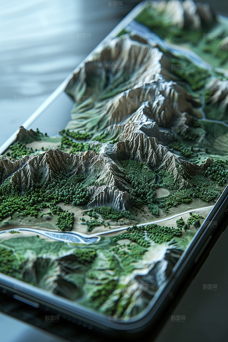 手机VR山水高清幻想风模型