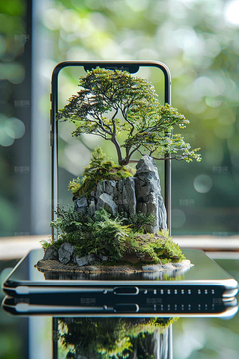 手机VR山水VR技术立体模型