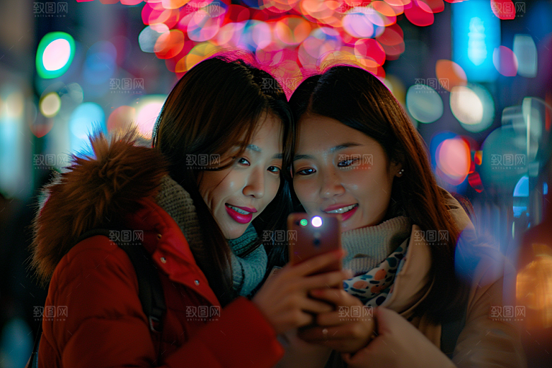 手机拍照打卡拍摄摄影图