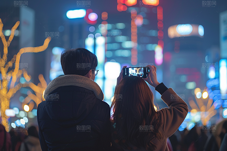 手机拍照打卡拍摄摄影图