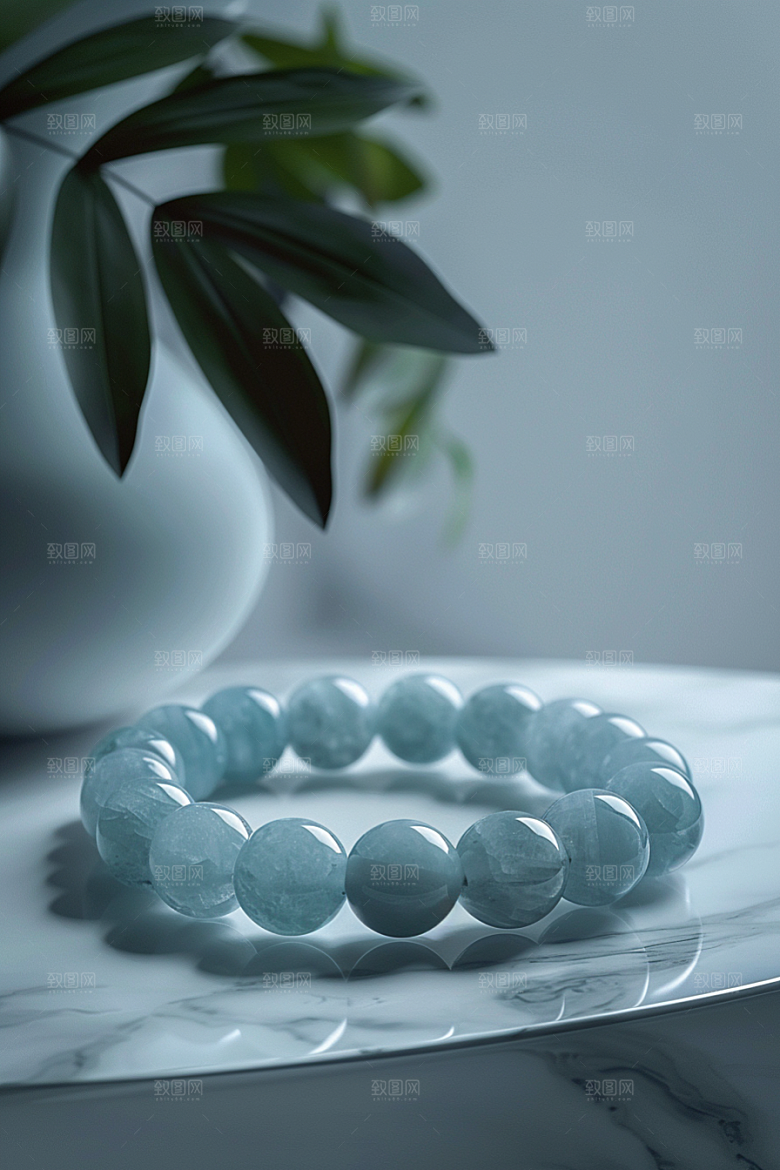 手镯奢华珠宝摄影图