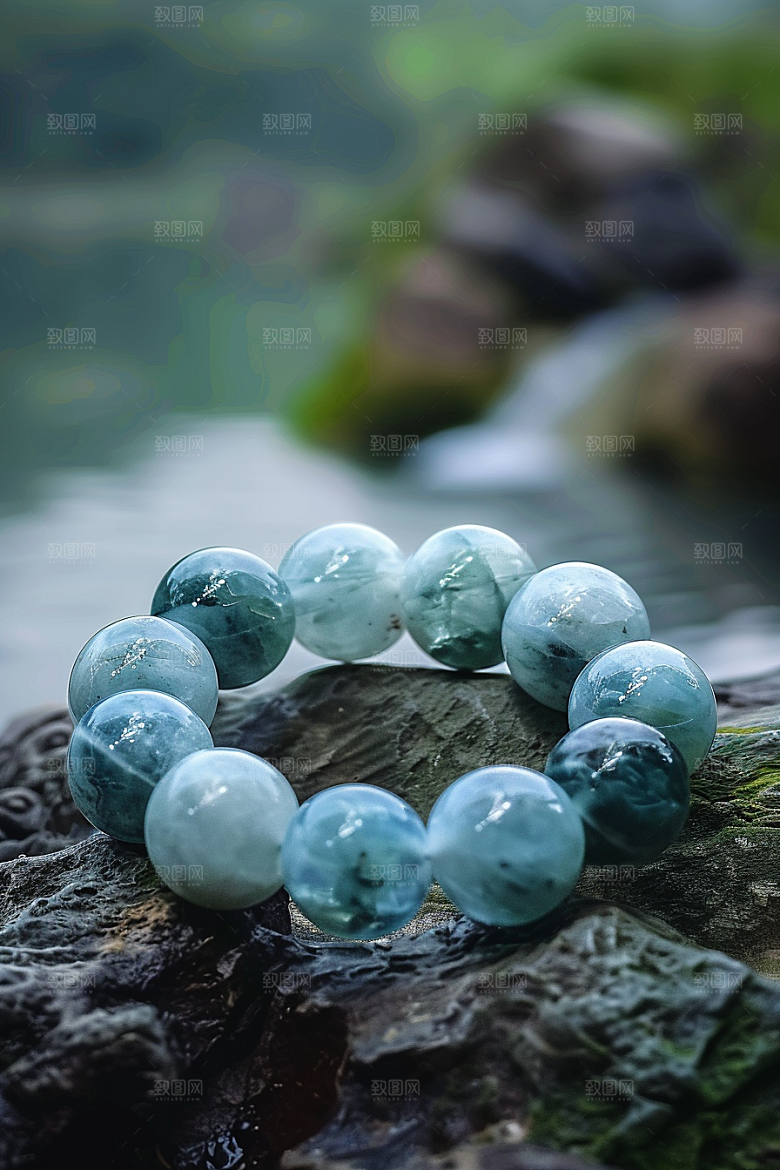 手镯高贵高档摄影图