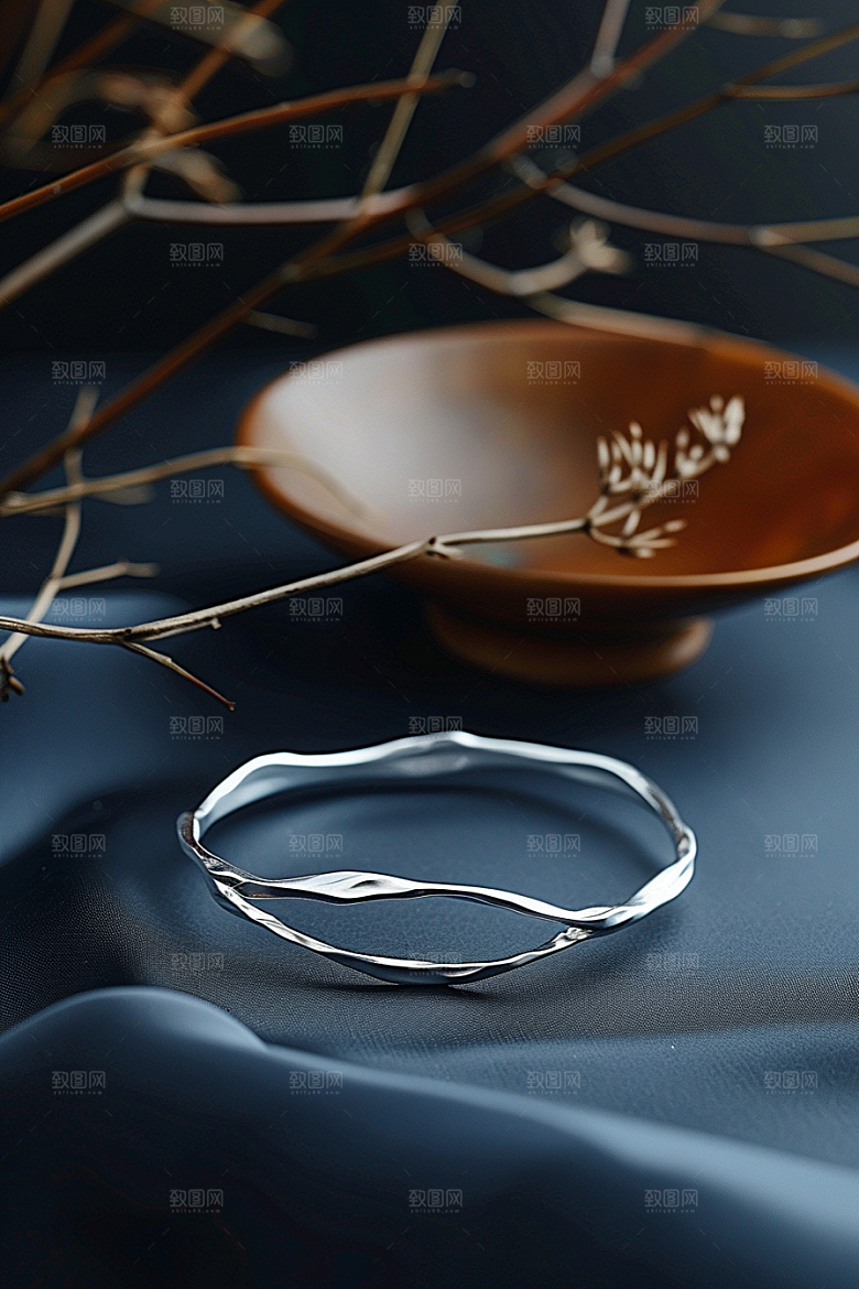 手镯唯美大气摄影图
