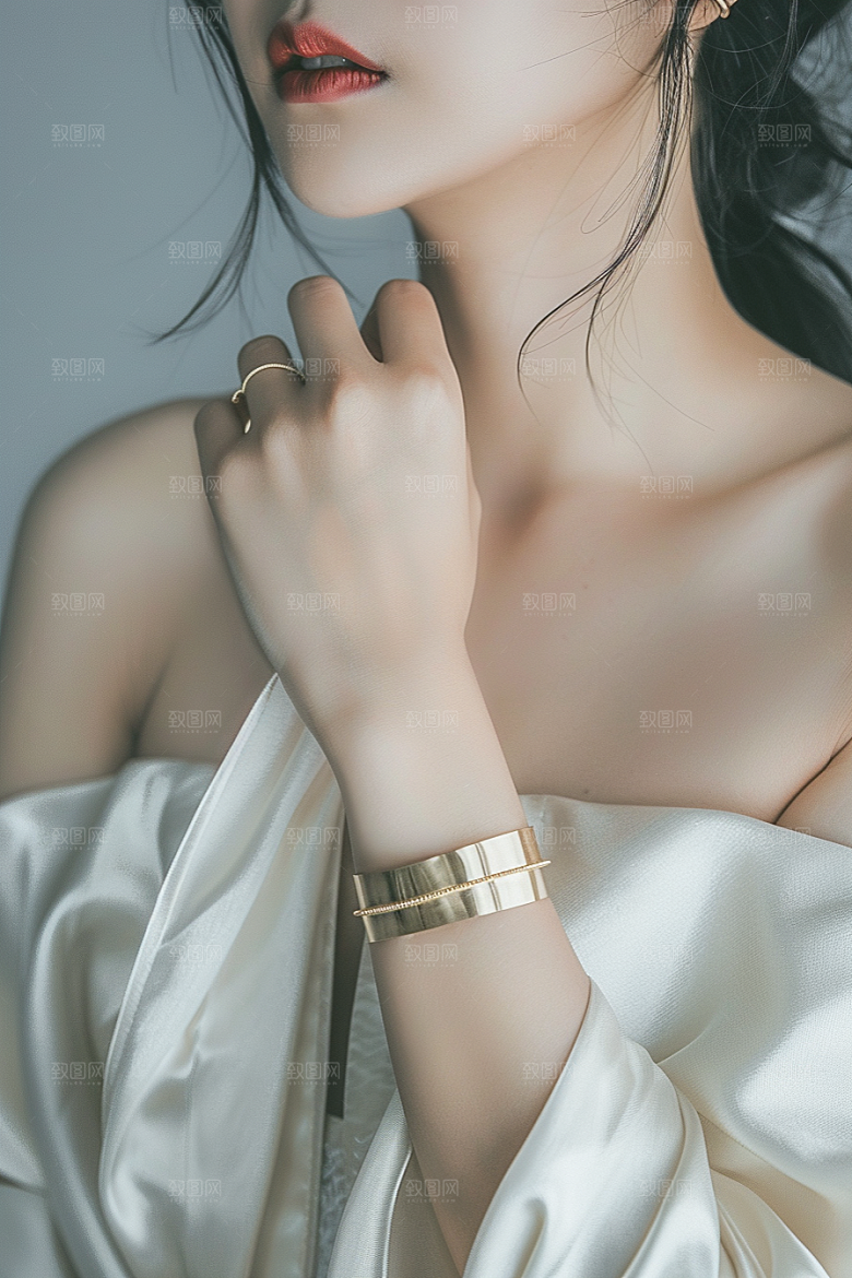 手镯高清手环摄影图