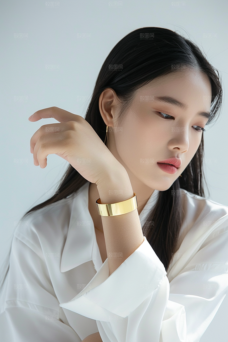 手镯唯美高贵摄影图