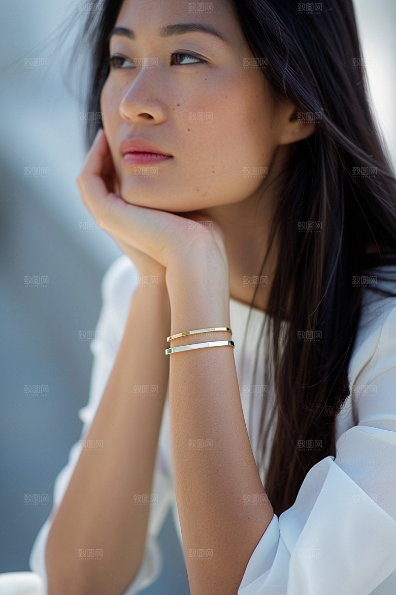 手镯手环唯美摄影图