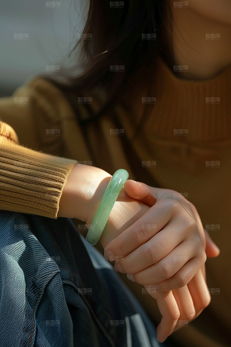 手镯高贵高清摄影图