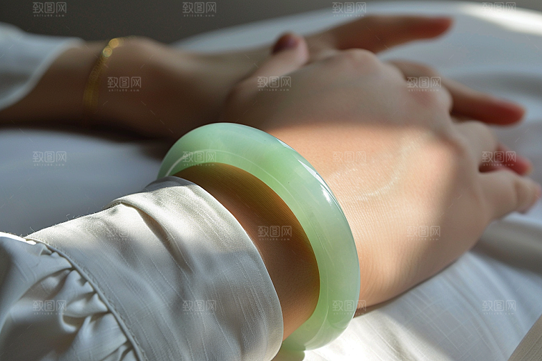 手镯高档唯美摄影图