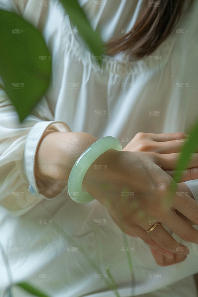 手镯大气唯美摄影图