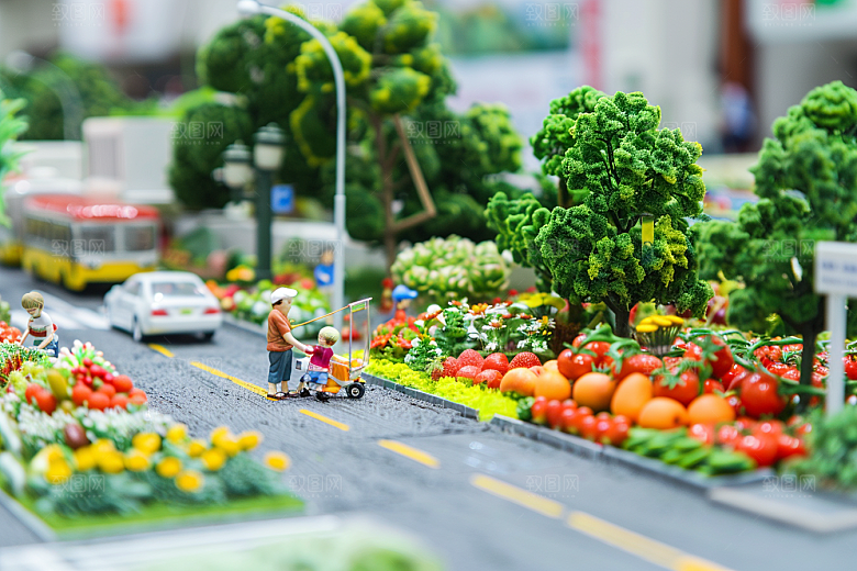 蔬菜瓜果山水微距果蔬素材