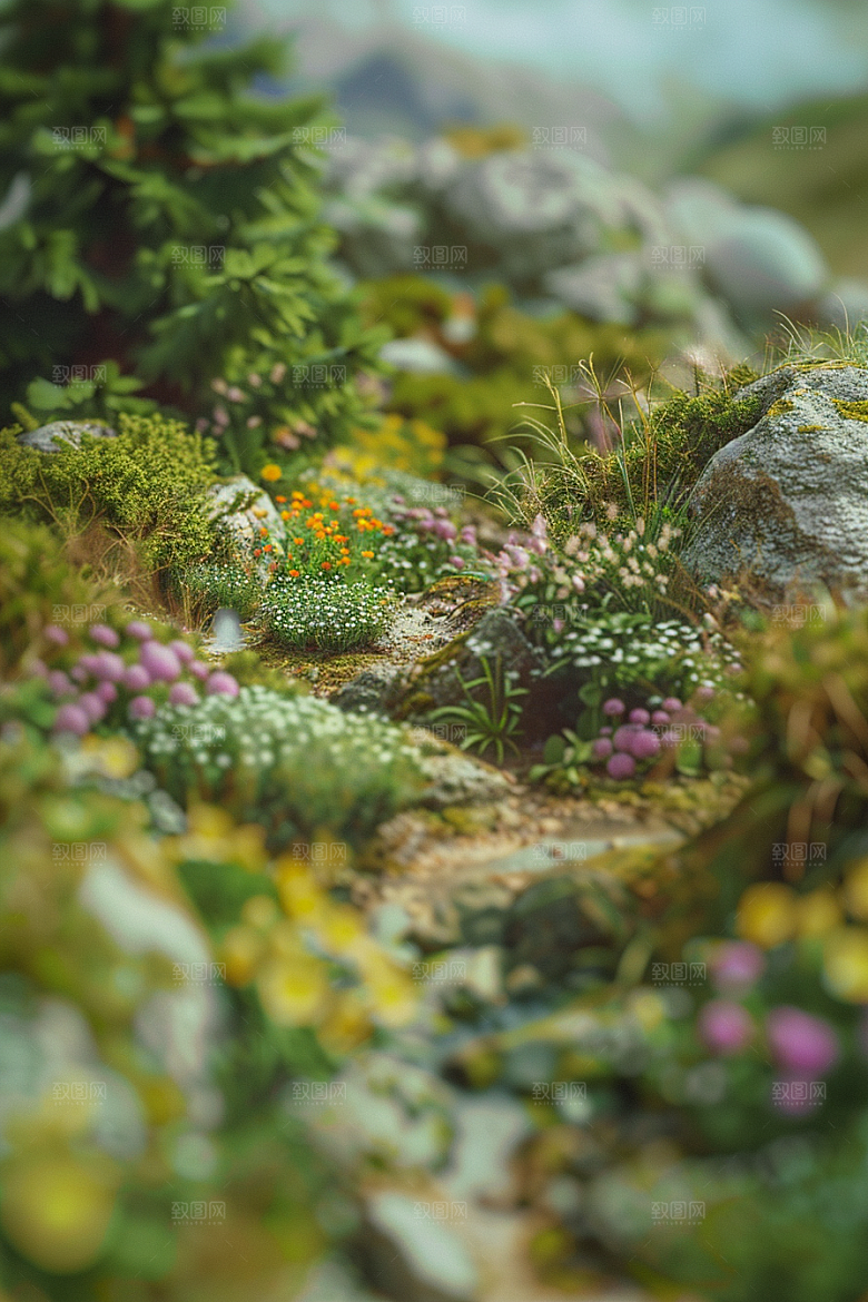 蔬菜瓜果山水微距中国风素材