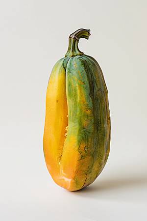木瓜美食自然摄影图