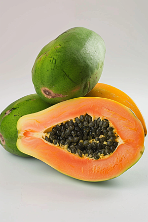木瓜自然香甜摄影图