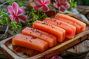 木瓜高清食材摄影图