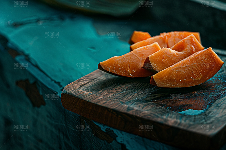 木瓜高清新鲜摄影图