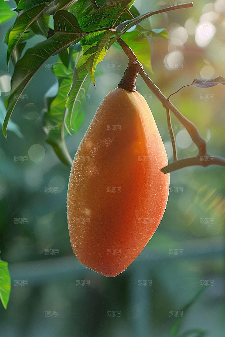 木瓜新鲜高清摄影图