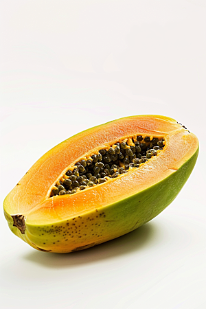 木瓜美食食材摄影图