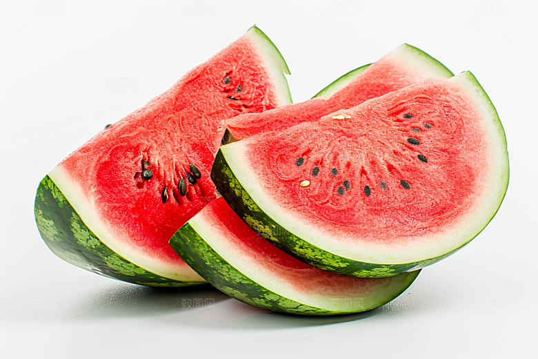 西瓜高清夏季摄影图