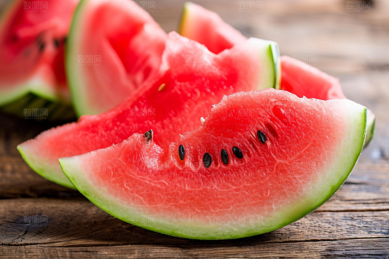 西瓜夏季高清摄影图