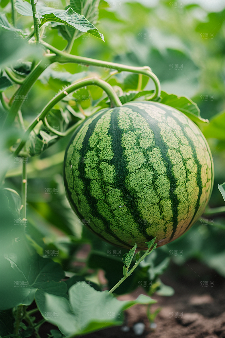西瓜高清夏季摄影图