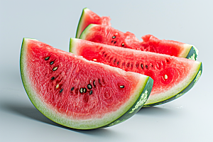 西瓜夏季夏天摄影图