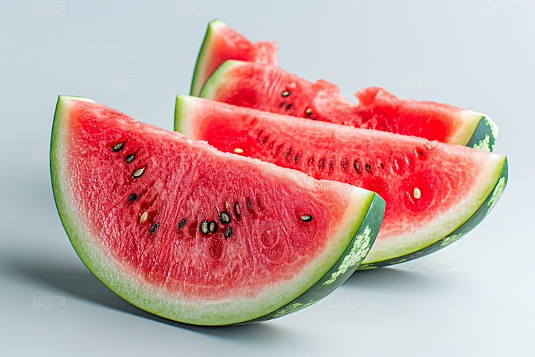 西瓜夏季夏天摄影图