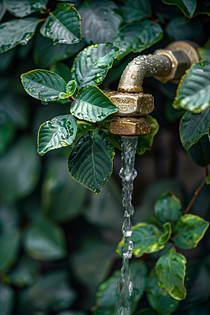 水龙头装潢装修素材