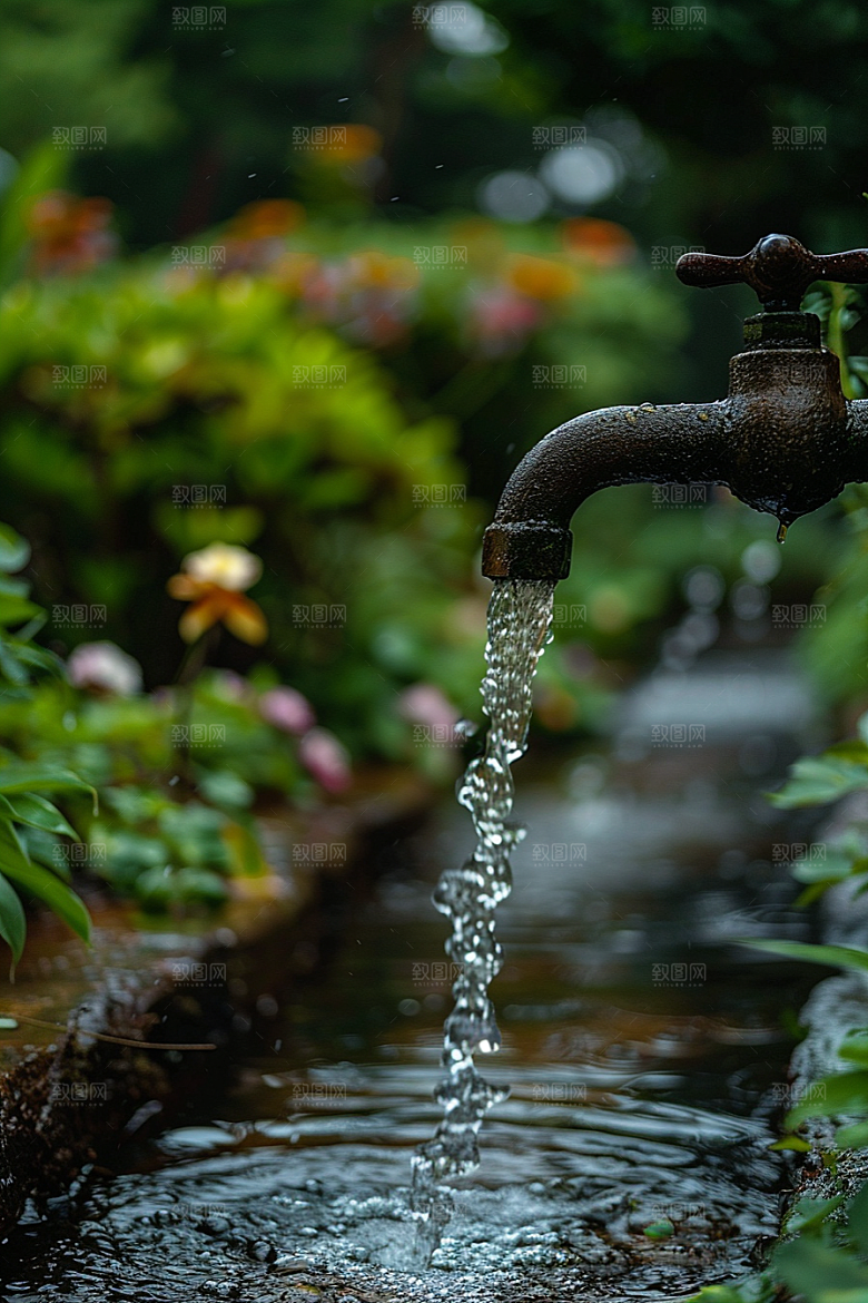 水龙头五金水池素材