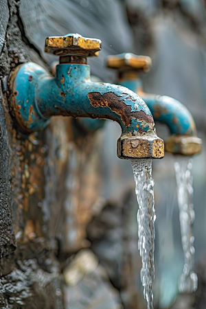 水龙头装修金属素材