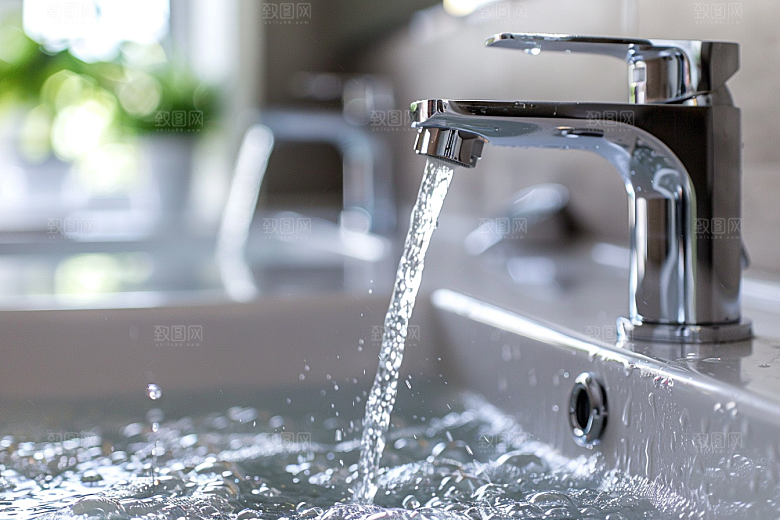 水龙头卫生间金属素材