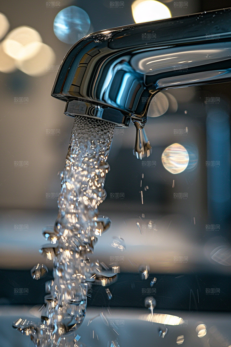 水龙头卫生间水池素材