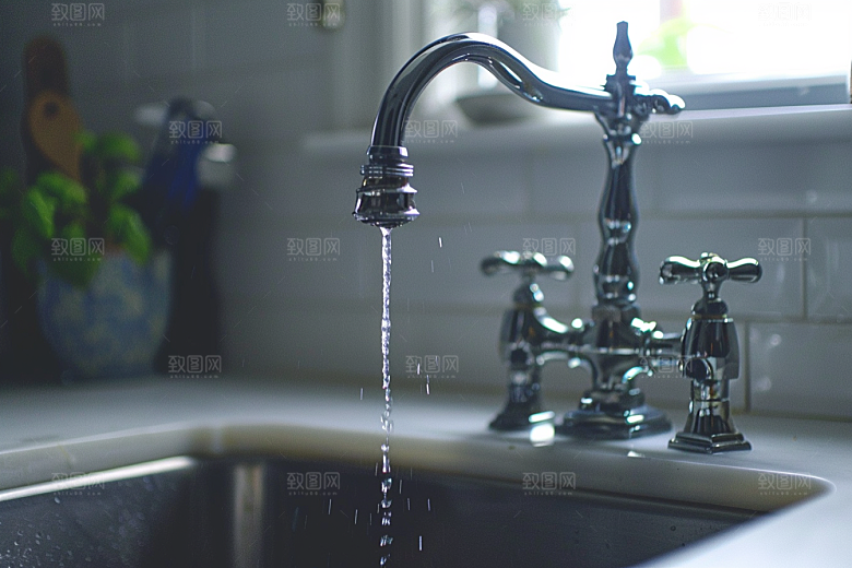 水龙头家居配件洗手间素材