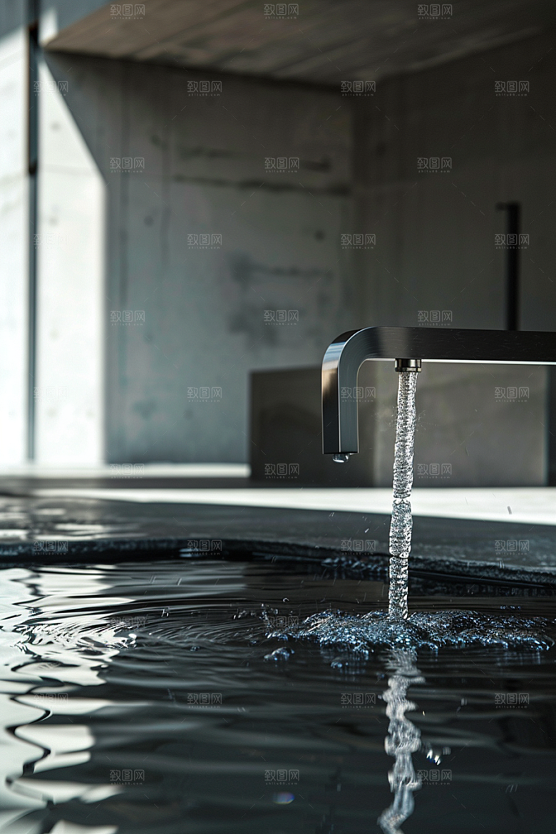 水龙头洗手间金属素材