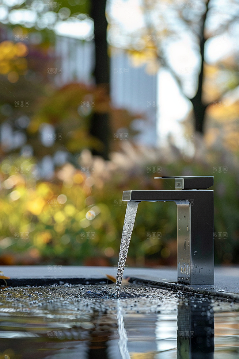 水龙头厕所室内素材