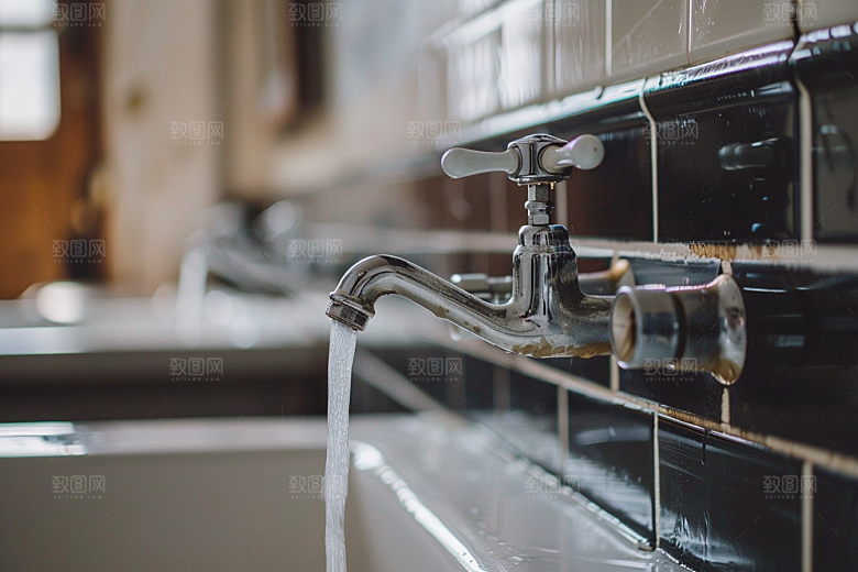 水龙头水池装修素材