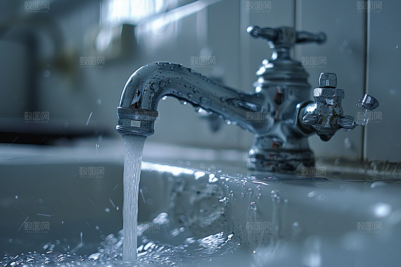 水龙头水池金属素材