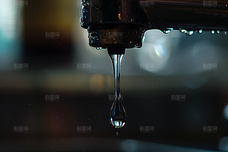 水龙头金属洗手池素材